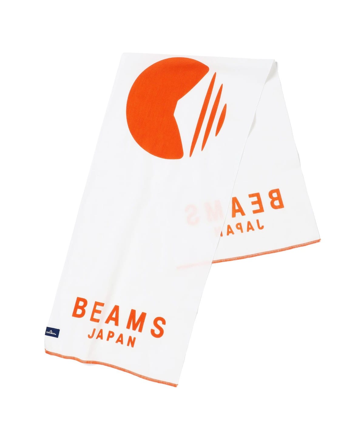 Beams Japan Orange Logo Hand Towel