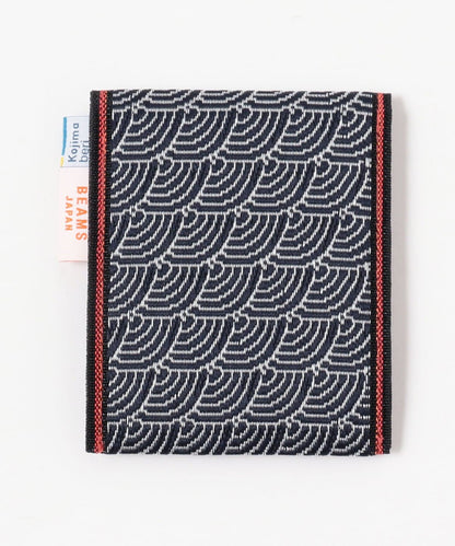 BEAMS Japan Wave Pattern Card Case