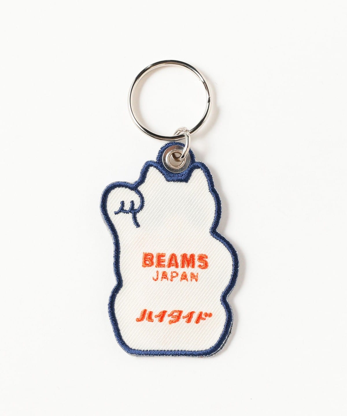 BEAMS JAPAN Embroidery Keychain - Cat