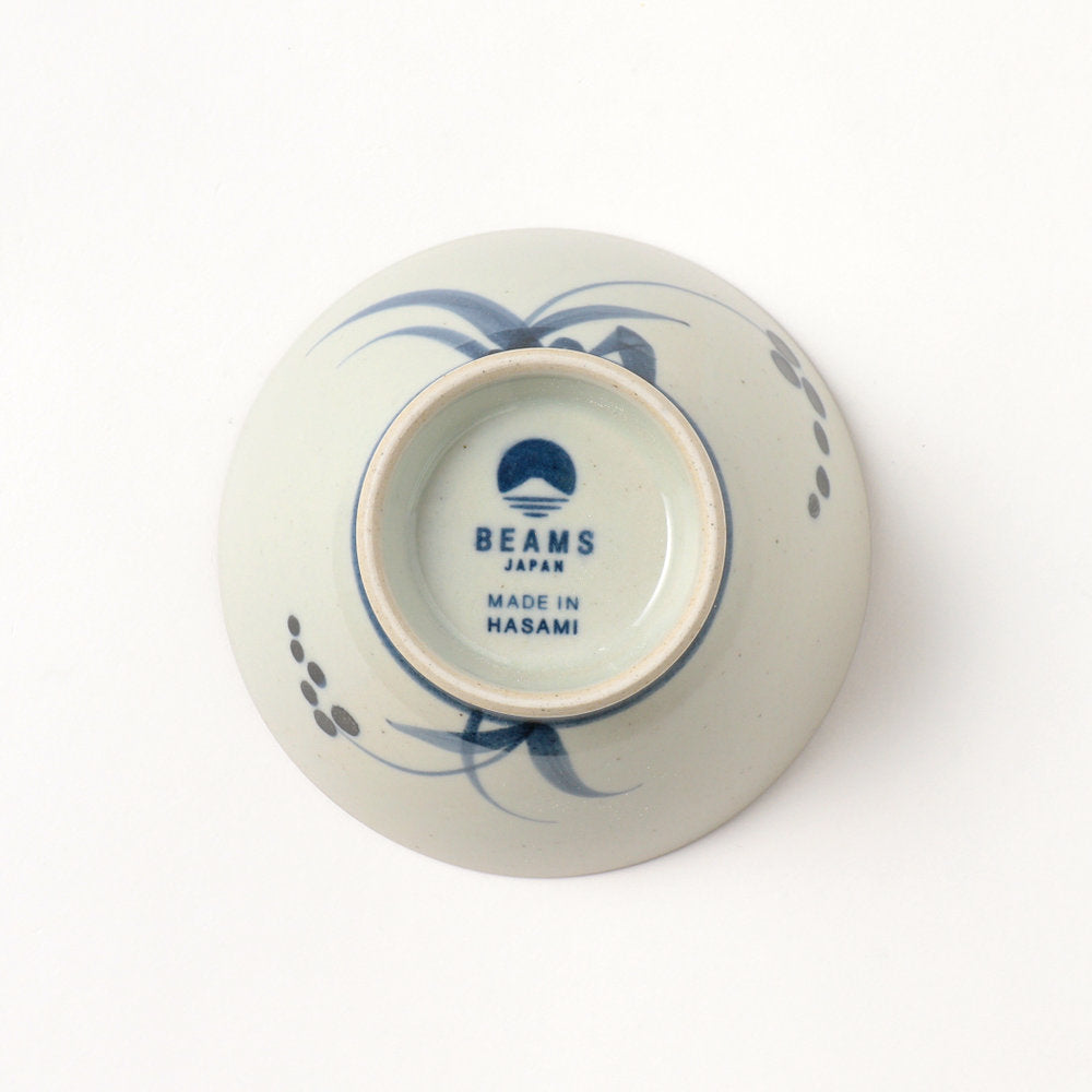 Beams Japan x Hasami Hand-painted Pattern Rice Bowl