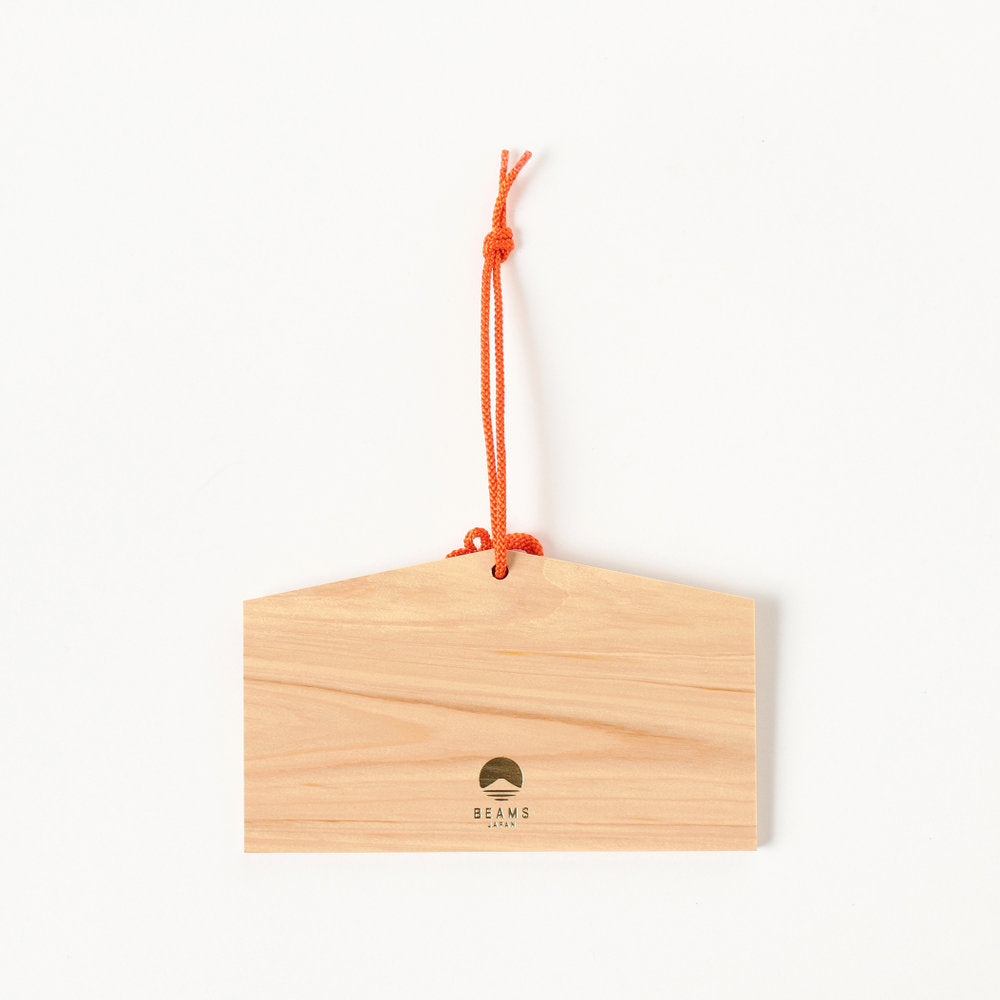 Beams Japan Wooden Plaque Ema