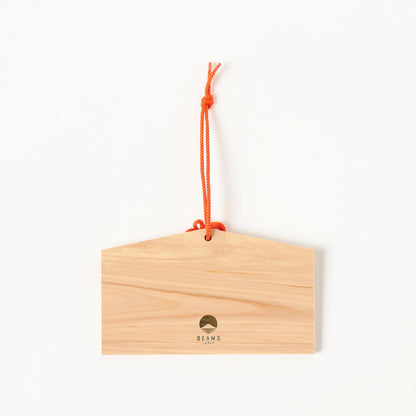 Beams Japan Wooden Plaque Ema