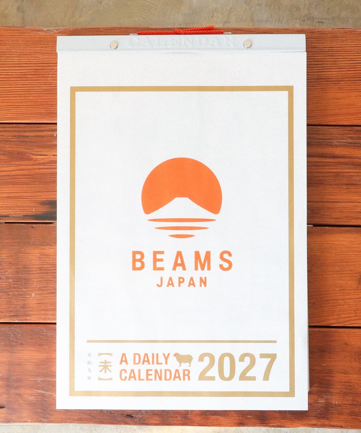 Pre-order: BEAMS JAPAN 2027 Calendar - Large