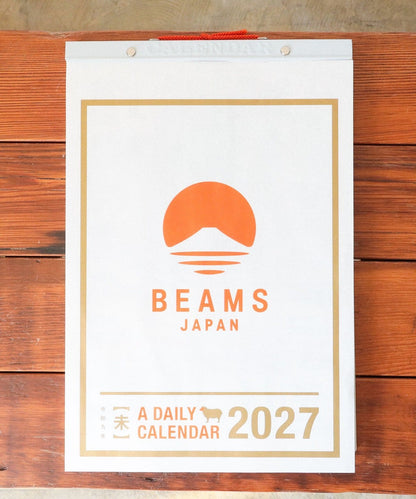 Pre-order: BEAMS JAPAN 2027 Calendar - Large