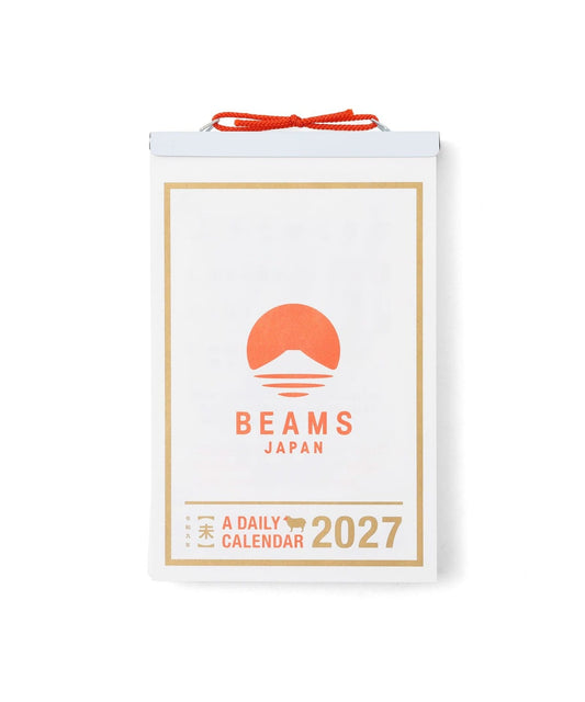 Pre-order; arrive in October/November: BEAMS JAPAN 2027 Calendar - Small