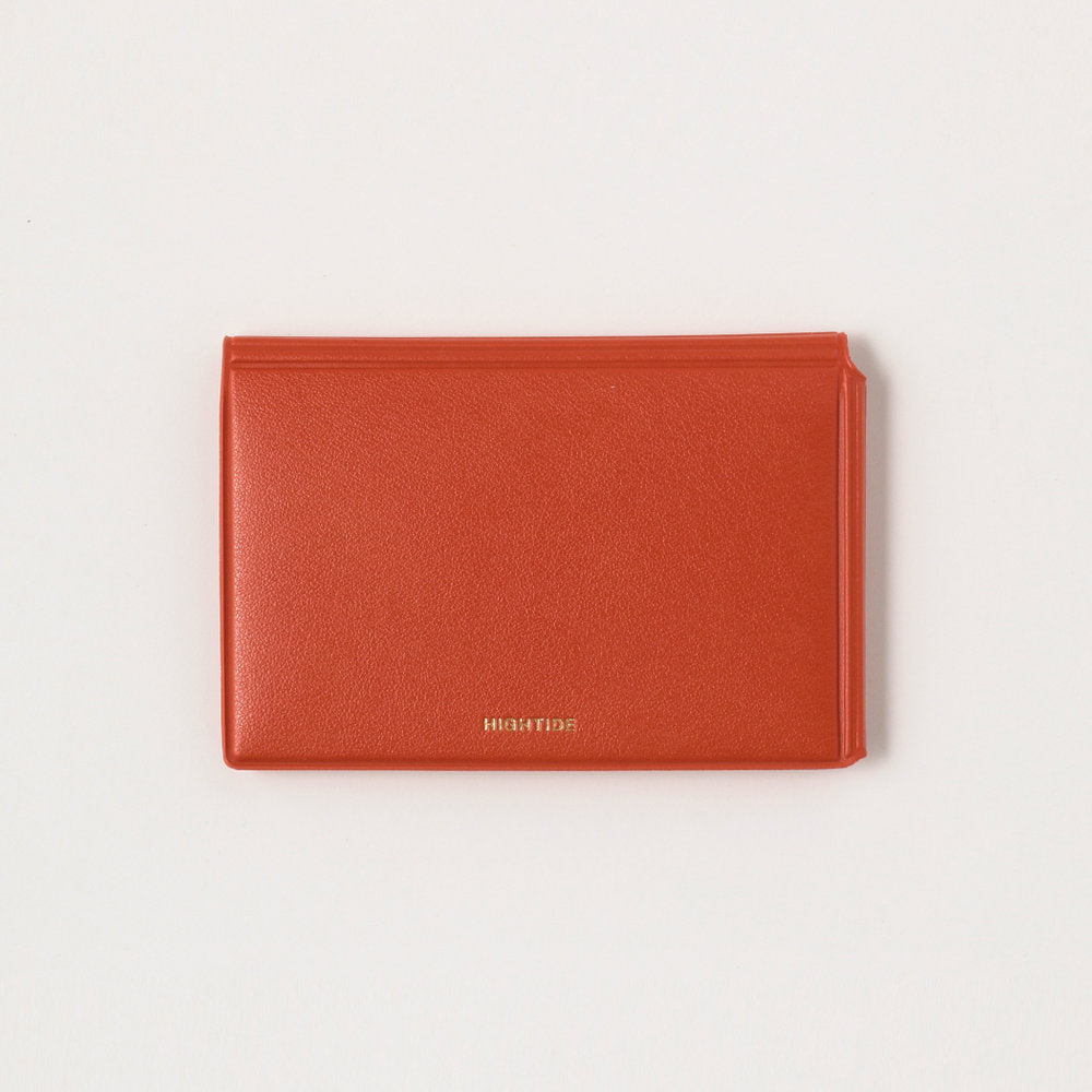 HIGHTIDE × BEAMS Japan 3-pocket Card Case - Orange