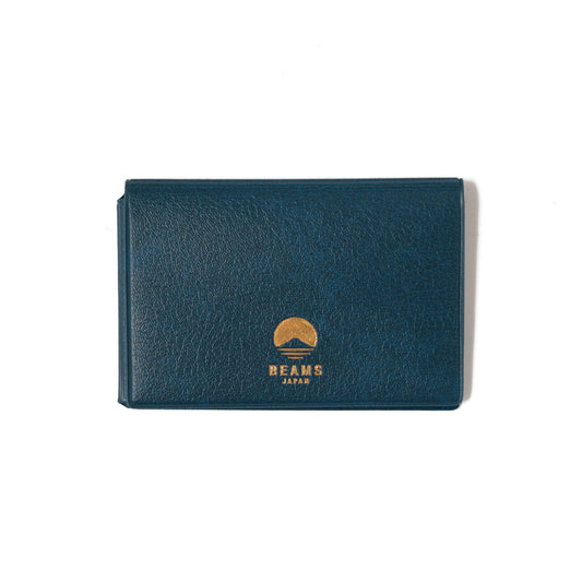 HIGHTIDE × BEAMS Japan 3-pocket Card Case - Navy