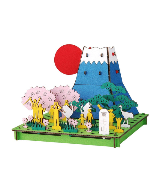 Beams Japan x Hacomo PUSU PUSU Paper Craft - Mt. Fuji