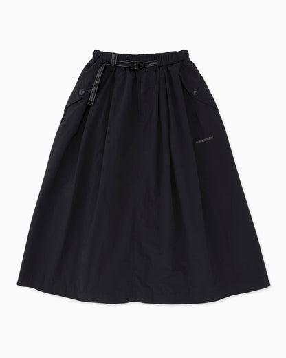 And Wander Oversized Cargo Skirt - Black