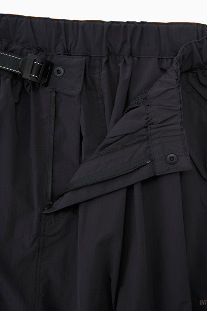 And Wander Oversized Cargo Skirt - Black