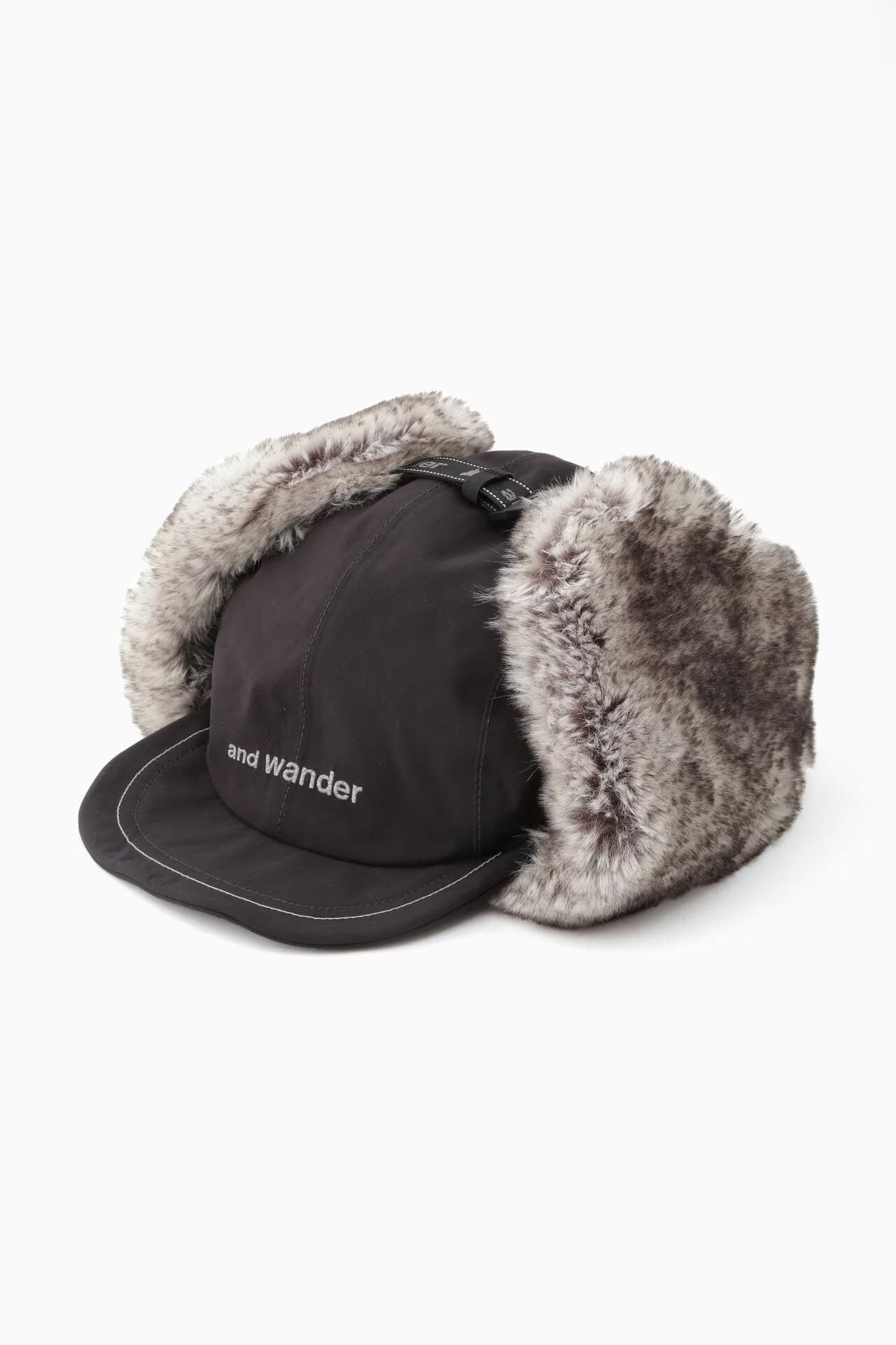 And Wander Cordura 3-Layer Boa Cap - Black