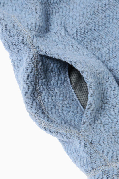 And Wander Woman's Wool Zip Sweater - Blue