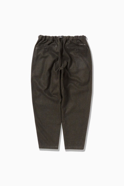 And Wander Woman's Tweed Tapered Pants - Olive