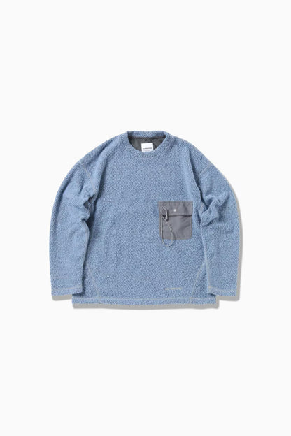 And Wander Woman's Wool Crew Neck - Blue