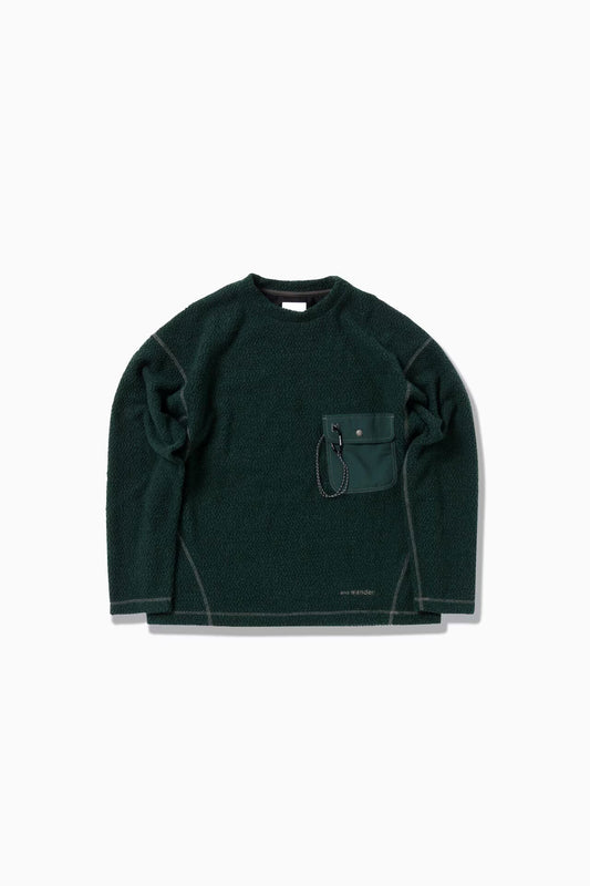 [40% off] And Wander Woman's Wool Crew Neck - Green