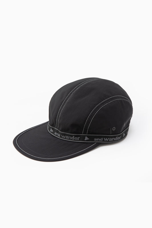 And Wander Tape Cap - Black