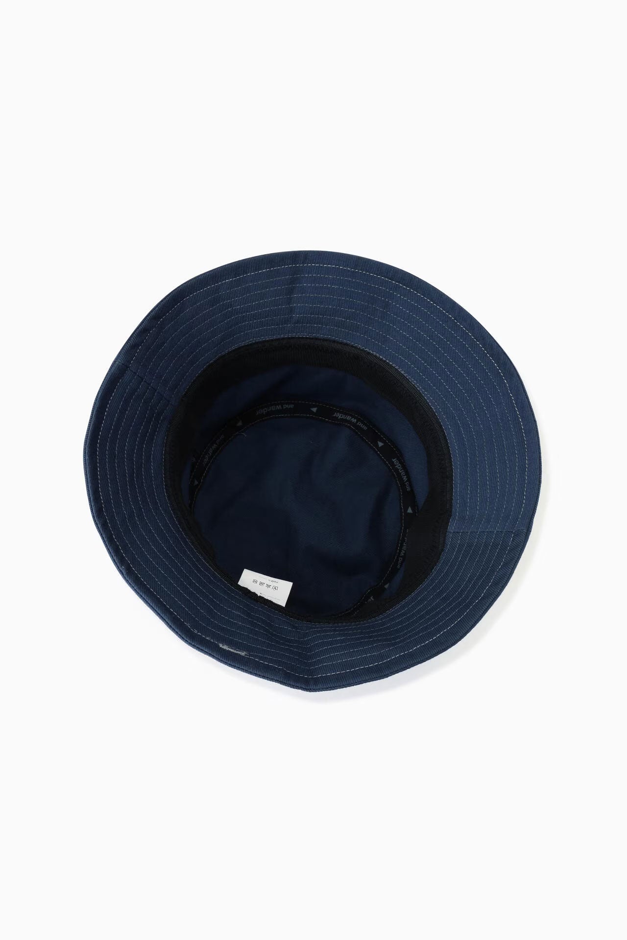 And Wander Bucket Hat - Cotton Twill Blue