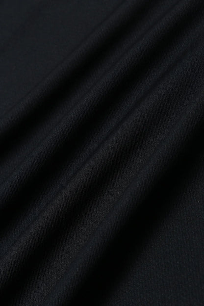 And Wander Dry Jersey Raglan T-Shirt - Black