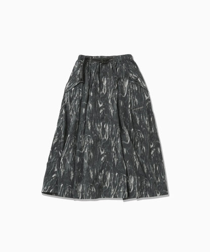 And Wander Printed Ripstop Cargo Skirt