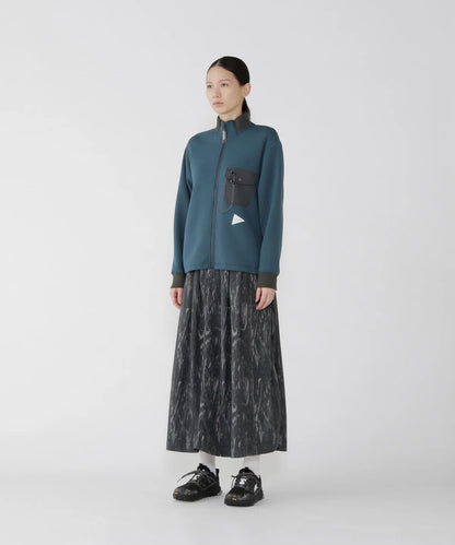 And Wander Printed Ripstop Cargo Skirt