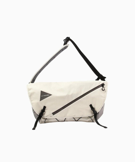 And Wander Ocean Rip Messenger Bag - Off-white