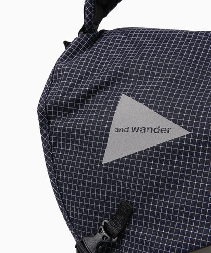 And Wander Ocean Rip Messenger Bag - Navy