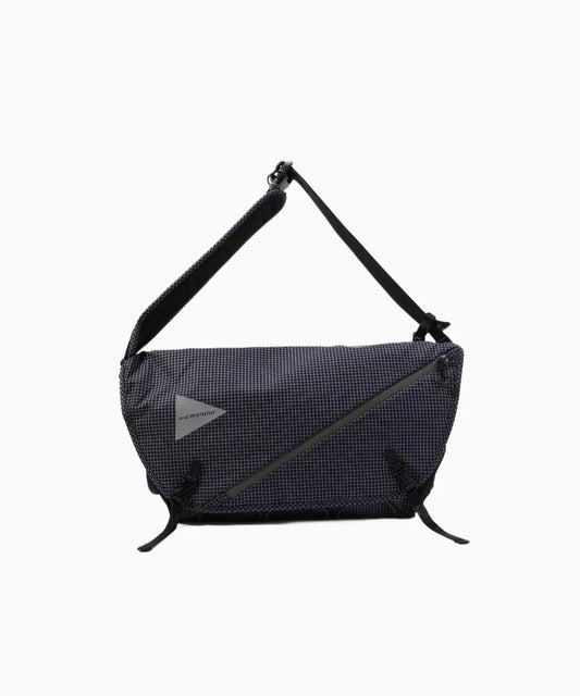 And Wander Ocean Rip Messenger Bag - Navy