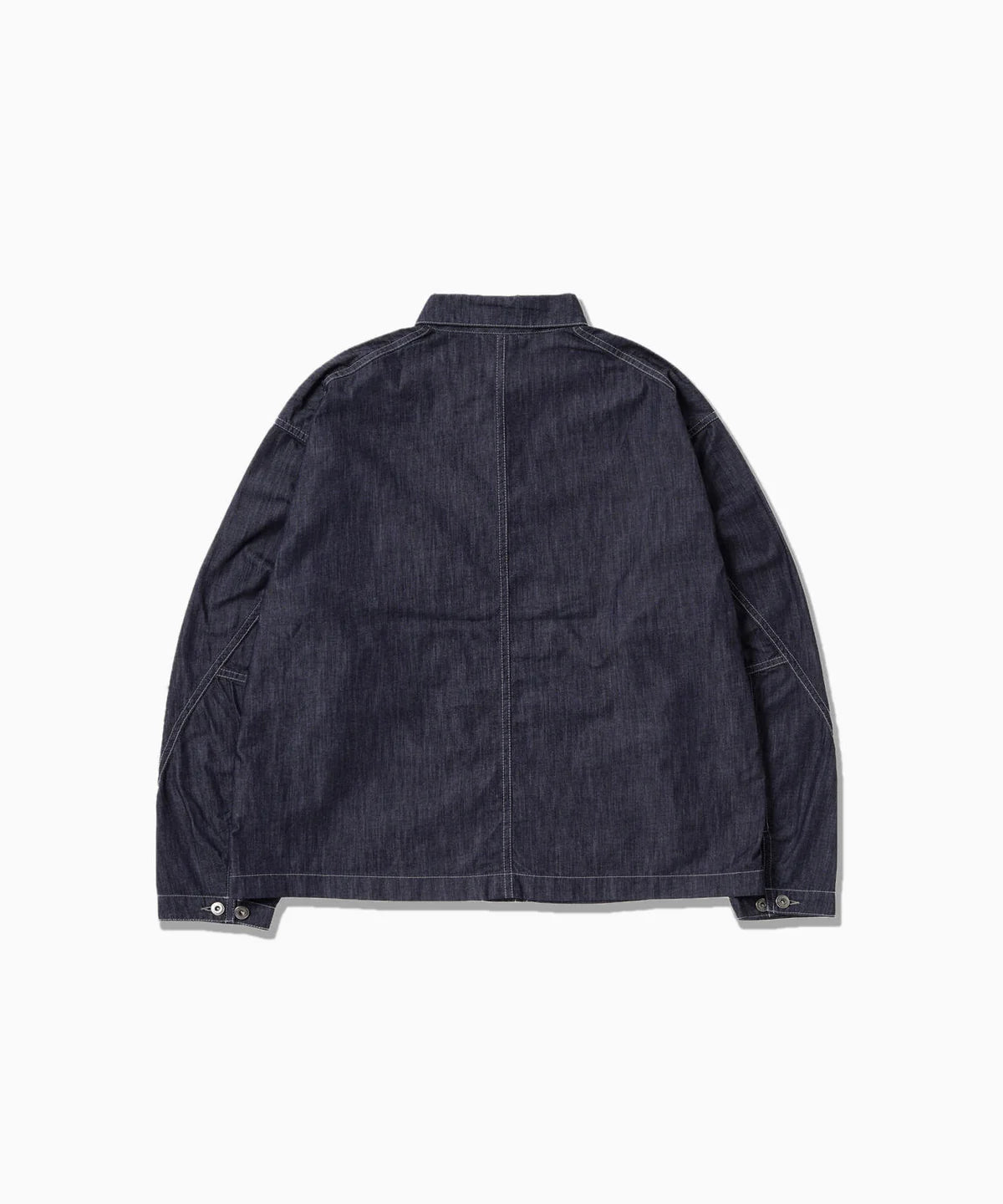 And Wander Dry Easy Denim Cropped Shirt