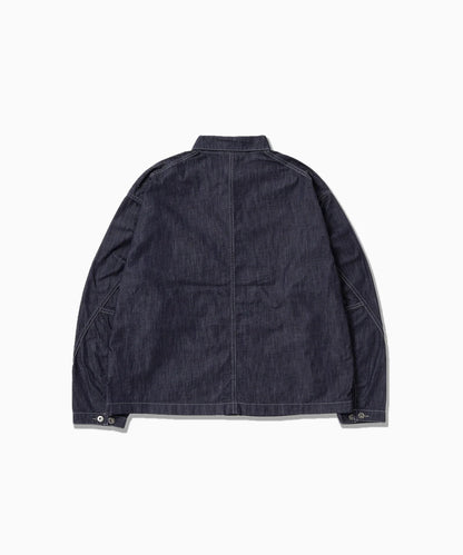 And Wander Dry Easy Denim Cropped Shirt