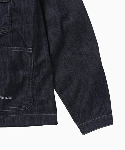 And Wander Dry Easy Denim Cropped Shirt