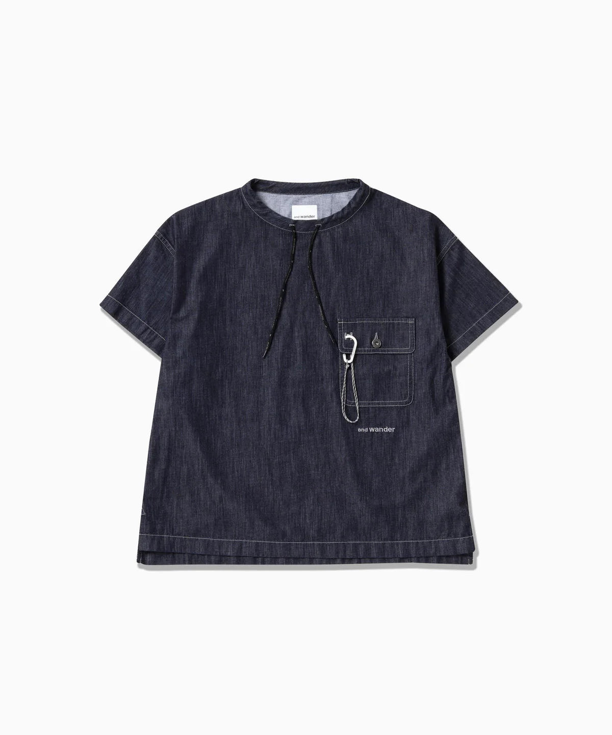 And Wander Dry Easy Denim Pullover