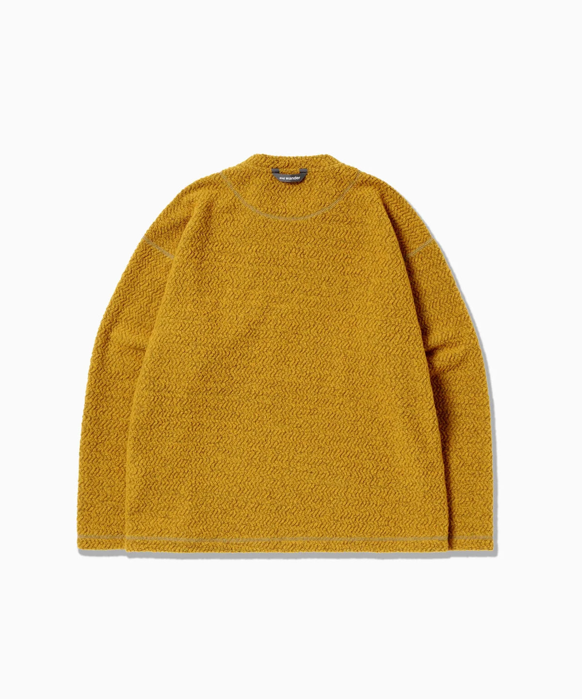 And Wander Women's Re Wool Crew Neck - Yellow
