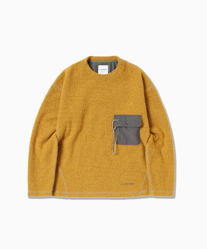 And Wander Women's Re Wool Crew Neck - Yellow