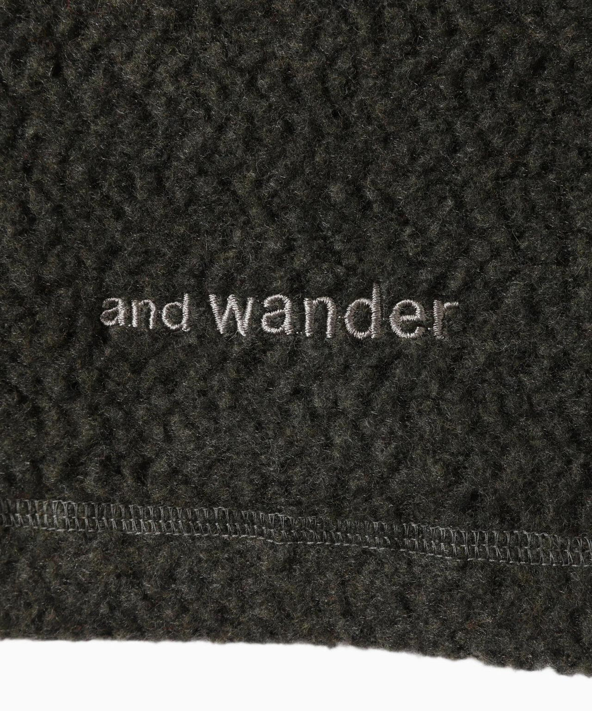 And Wander Women's Re Wool Crew Neck - Khaki