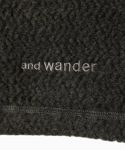 And Wander Women's Re Wool Crew Neck - Khaki