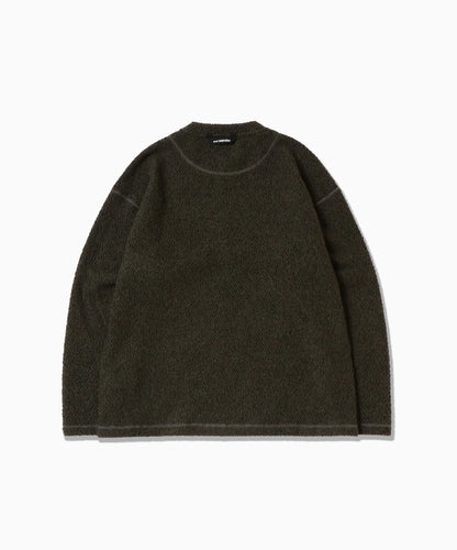 And Wander Women's Re Wool Crew Neck - Khaki