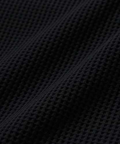 And Wander Men's PE Waffle Tee - Black
