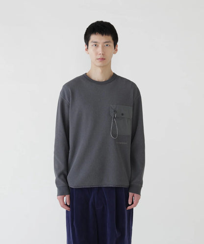 And Wander Men's PE Waffle Tee - Black