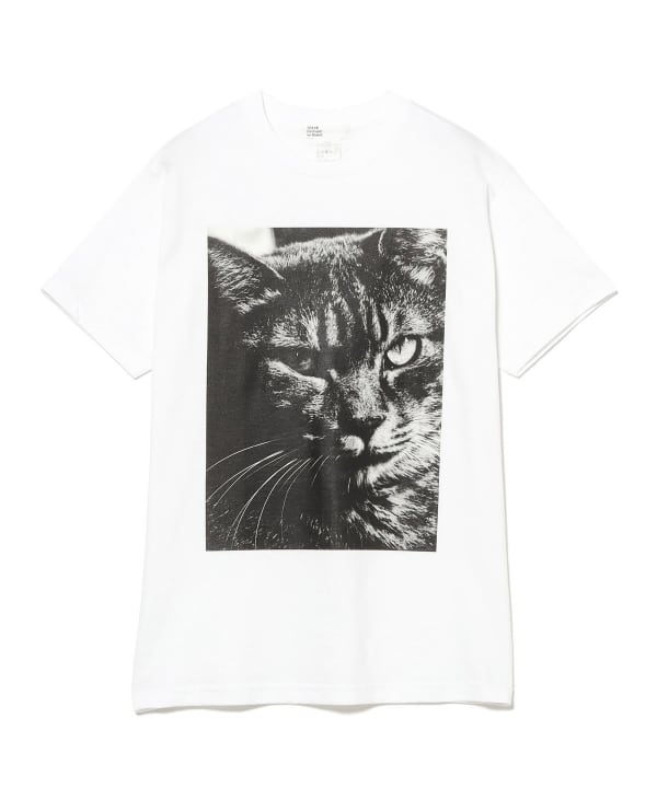 Beams Japan x Daido Moriyama Cat T-shirt - White