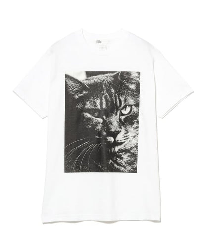 Beams Japan x Daido Moriyama Cat T-shirt - White