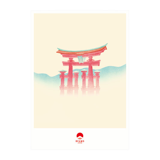 Keiji Yano × Beams Japan Toriigate Poster