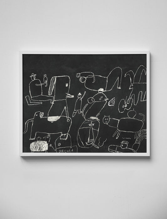 Fine Little Day Poster - Doodle Doo by Yoshiko Hada