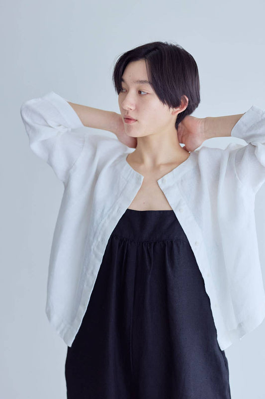 Fog Linen Work Emile Top White