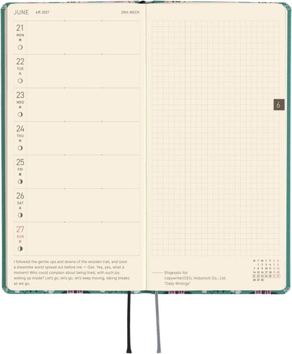 Hobonichi Techo 2027 Planner Yumi Kitagishi English Version - White Cat