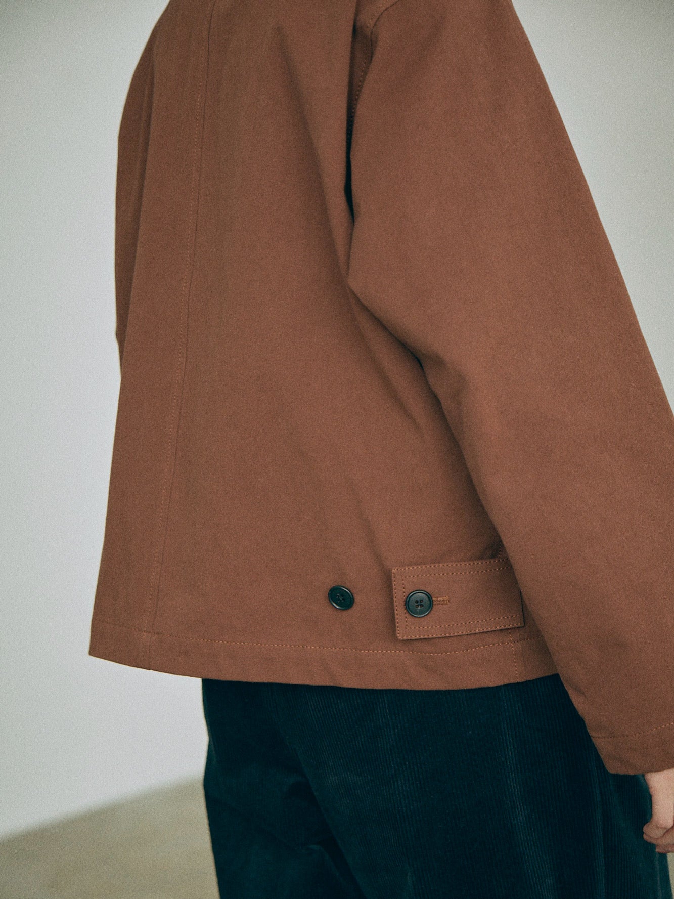 Nicholson & Nicholson Romeo Heavy Cotton Jacket - Brown