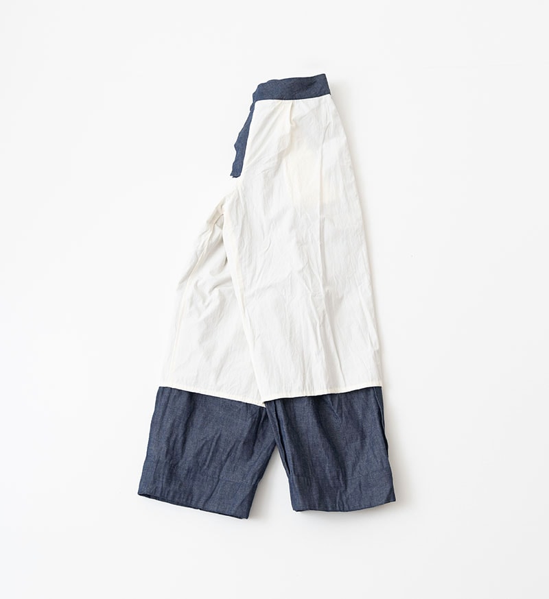 Veritecoeur Cotton Linen Denim Pants (2657U)