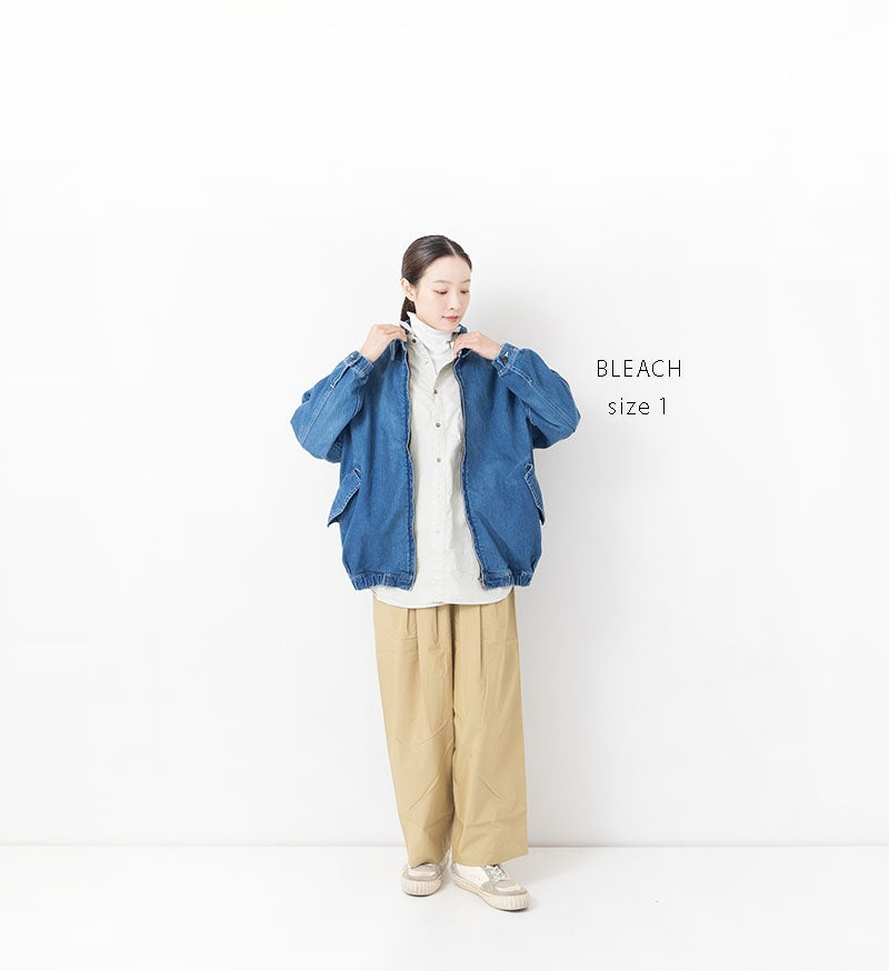 [Arriving Next Monday] Veritecoeur Denim Blouson Jacket - One Wash