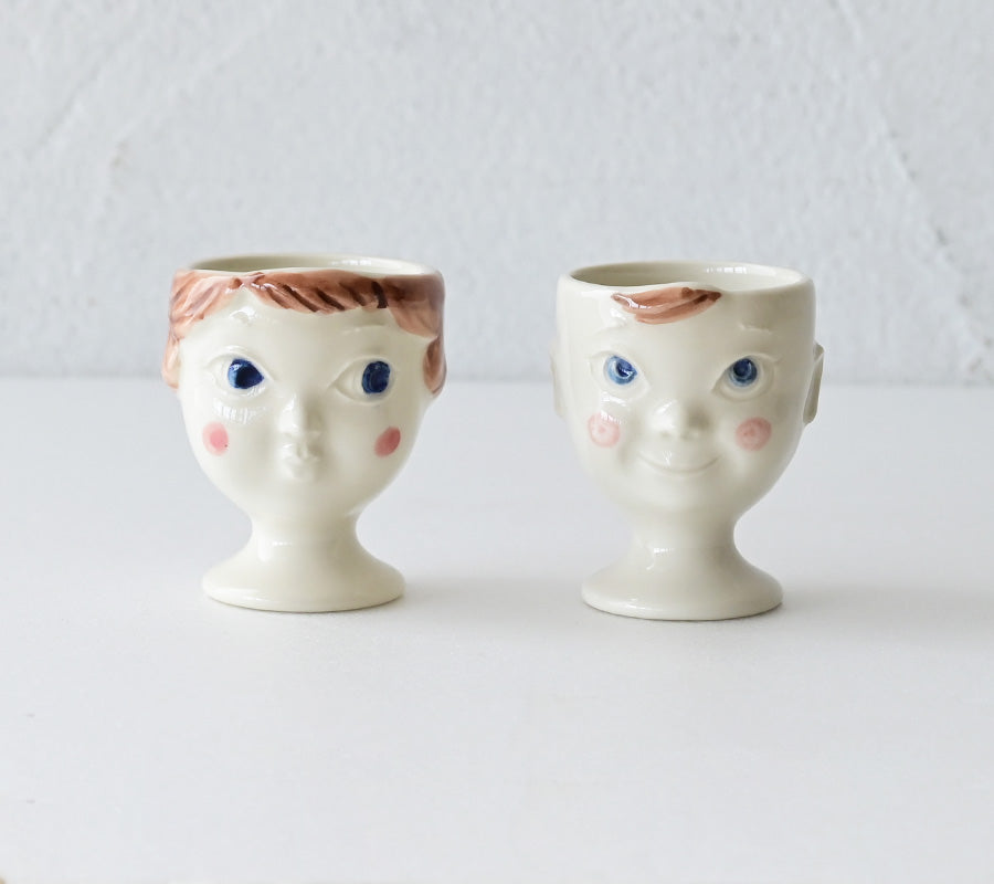 Studio M--Friends Egg Cup (Smiling)
