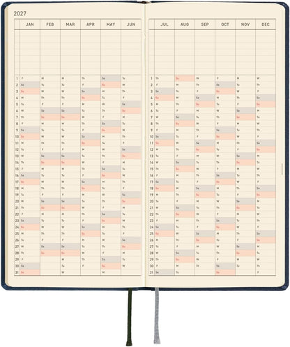 Hobonichi Techo 2027 Planner English Version - Midnight Blue
