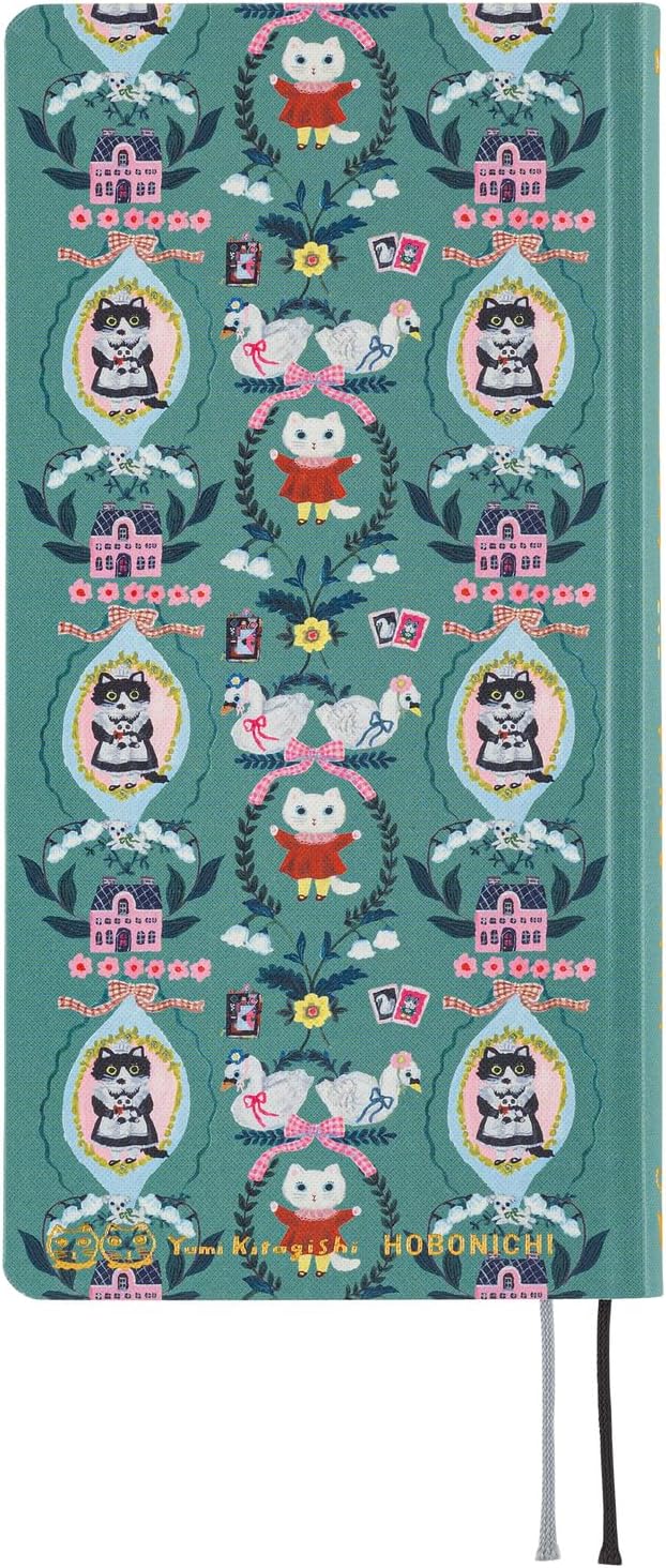 Hobonichi Techo 2027 Planner Yumi Kitagishi English Version - White Cat